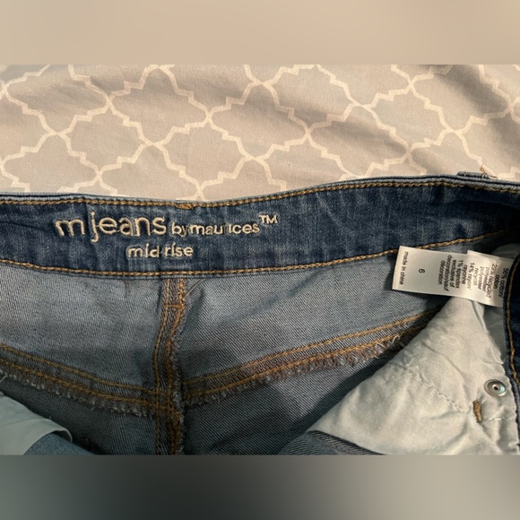 Maurice’s denim shorts - pair of 2 NWOT - Picture 7 of 8